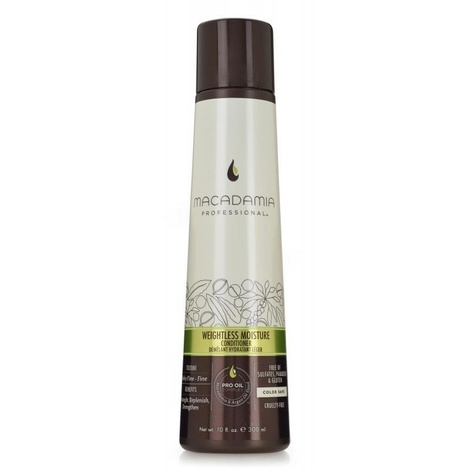Macadamia Weightless Moisture 100% Vegan Odżywka do Włosów Cienkich Suchych i Zniszczonych 300ml