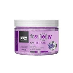 Mollon Pro Fc Synergy Spa Foot Salt Lavender - Relaksująca Sól Spa do Stóp z Lawendą Przeznaczona do Pedicure, 600g