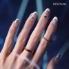 Neonail Nail Boho Silver, Arkusz 58 Złotych, Błyszczących Naklejek do Paznokci, 11493