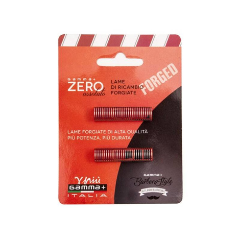 Gamma Piu Forged Absolute Zero, Prodigy, Ostrza, Noże do Golarki, 2 szt.