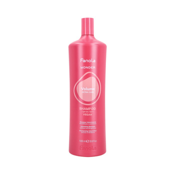 Fanola Wonder Volume Extra Care Shampoo - Szampon do Włosów Pozbawionych Objętości 1000ml