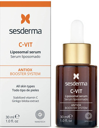 Sesderma C-VIT Liposomal Serum Antiox Booster System, Serum Liposomowe z Witaminą C, 30ml