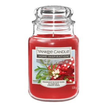 Yankee Candle Mistletoe Charm, Duża Świeca Zapachowa 538g