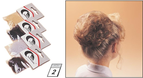 Siatka do Włosów do Koka Kokówka 2 szt. - Brązowa