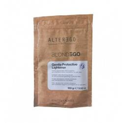 AlterEgo BlondEgo Gentle Protective Lightener Niebieski, Niepylący Delikatny Proszek, Rozjaśniacz do Włosów, 100g