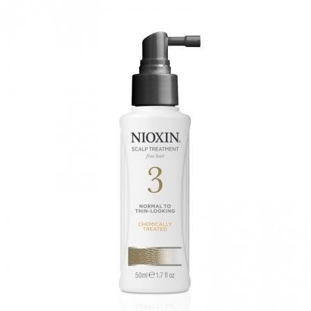 Nioxin Scalp Treatment Kuracja System 3 Włosy Cienkie Zniszczone po Zabiegach 100ml