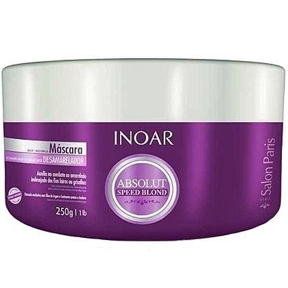 INOAR Absolut Speed Blond Maska dla Włosów Blond po Zabiegu Keratynowym 250g