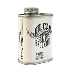 Oil Can Grooming Angels Share Beard Oil, Nawilżający Olejek do Brody, 50ml