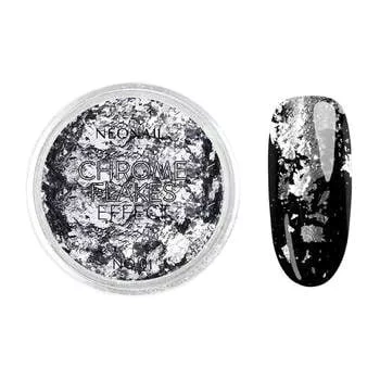 NeoNail Pyłek Chrome Flakes Effect No. 01