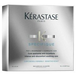 Kerastase Specifique Sensitive Scalp Anti-Discomfort Soothing Care Ampułki do Wrażliwej Skóry Głowy 12x6ml