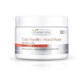 Bielenda Professional Cold Paraffin Hand Mask, Maska Parafinowa do Dłoni z Masłem Shea, 150g