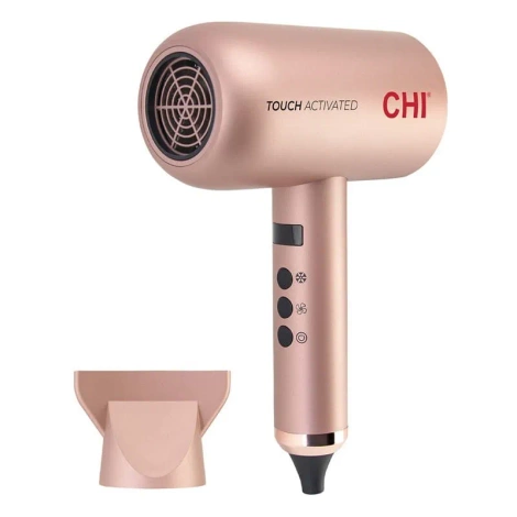 Farouk Chi Touch Activated Compact Hair Dryer, Profesjonalna Suszarka z Jonizacja, LCD, 1500W