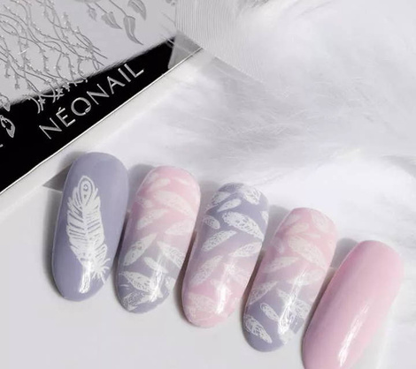 Neonail Plate for Stamps nr 4 Blaszka do Stempli 8786