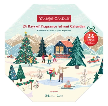 Yankee Candle Wieniec Apres Ski, Zestaw Świąteczny, Kalendarz Adwentowy, 24 Produkty