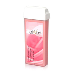 ItalWax Rose Mocny Wosk Do Depilacji w Rolce, Różany 100ml