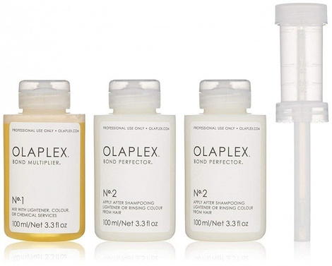 Olaplex Traveling Stylist Kit, (No.1 100ml + 2xNo.2 100ml), Zestaw do Regeneracji Włosów 3x 100ml