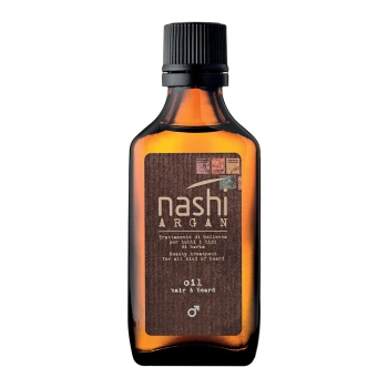 Nashi Argan Oil Hair & Beard for Men, Olejek do Włosów i Brody, Zmiękcza, Wygładza, Odżywia, 50ml