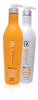 Global Keratin Gkhair Shampoo Conditioner Color Shield Zestaw Szampon i Odżywka Chroniąca Kolor z Keratyną Bez Sls 2x 650ml
