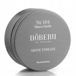Noberu No.104 Shine Pomade, Definiująca i Nadająca Połysk Pomada do Włosów, 80ml
