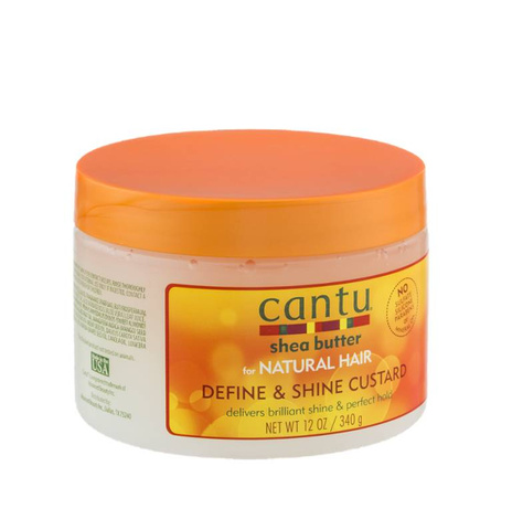 Cantu Define & Shine Custard, Krem Stylizujący do Zwiększenia Definicji Włosów 340g