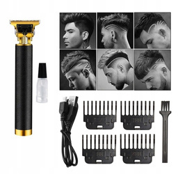 Trimmer Vintage T9 Wygodny Trymer do Stylizacji Zarostu i Włosów, SmartBlade