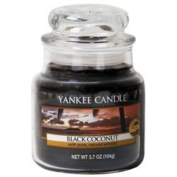 Yankee Candle Mała Świeca Zapachowa Black Coconut Czarny Kokos 104g