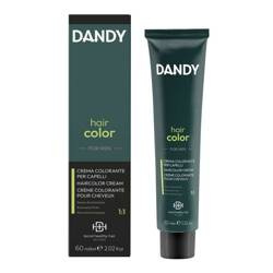 DANDY Hair Color Cover Krem Koloryzujący Dla Mężczyzn, Odsiwiacz, Nr 4 Średni Brąz, Bez Amoniaku, 60ml
