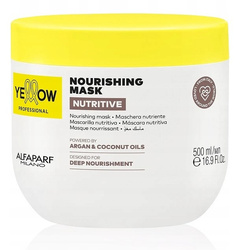 Alfaparf Yellow Nourishing Nutritive Mask, Maska Silnie Nawilżająca, 500ml