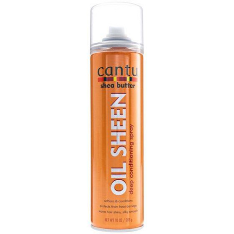 Cantu Oile Sheen Deep Conditioning Spray, Głęboko Nawilżająca i Nabłyszczająca Odżywka w Sprayu 382ml