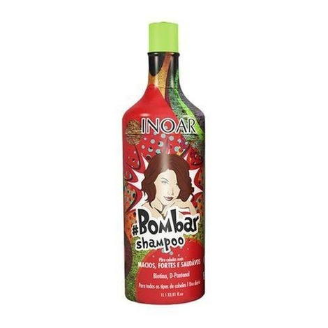 INOAR Bombar Szampon Regenerujący po Keratynowym Prostowaniu Włosów 1000ml