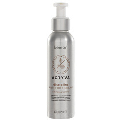 Kemon Actyva Disciplina Anti-Frizz Cream Krem Przeciw Puszeniu się Włosów 125ml