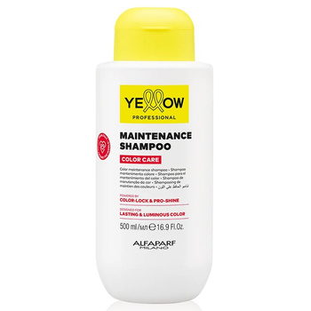 Alfaparf Yellow Color Care Shampoo, Szampon Wzmacniający Kolor do Włosów Farbowanych, 500ml