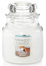 Yankee Candle Small Jar Coconut Beach Świeca Zapachowa 104g