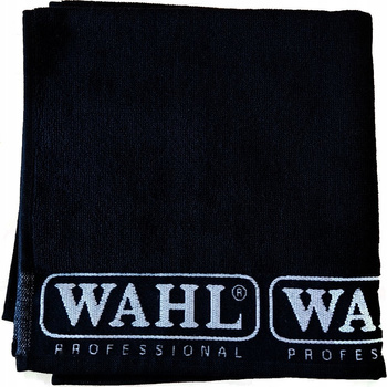 Wahl Ręcznik fryzjerski WAHL 0093-6000 PROFESSIONAL Czarny 98*48cm 100% Bawełna