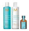 Moroccanoil Moisture Repair Szampon i Odżywka Organiczna Regenerująca z Olejkiem Arganowym 2x250ml Olejek 25ml