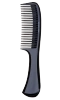 Denman Rake Comb DPC6 Black 226mm, Grzebień do Modelowania i Rozczesywania Włosów