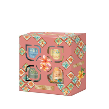 Yankee Candle Hello Italy, Zestaw Prezentowy, Mała Świeca Tumbler + 3 Świece Mini