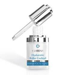 Clarena Dermatology Line 5% Hyaluronic Roller Cocktail, Koktajl Nawilżający Do Mezoterapii Mikroigłowej, 30ml