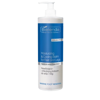 Bielenda Professional Moisturizing & Cooling Balm For Feet And Legs, Nawilżająco-Chłodzący Balsam do Stóp i Nóg 500ml