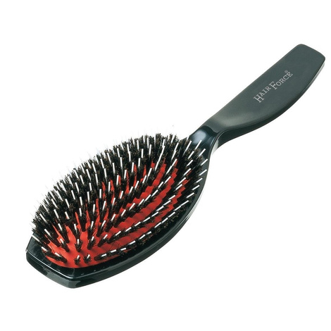 Eurostil Extensiones Brush Profesjonalna Szczotka do Modelowania i Rozczesywania Włosów Przedłużanych Włosie z Borsuka