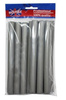 Ronney Flex Rollers 039 Papiloty Fryzjerskie Długie 210mm Średnica 18mm Zestaw 10 szt. Szare