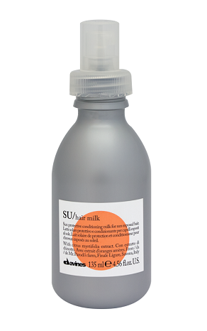 Davines Su Hair Milk Mleczko Odżywcze i Ochronne do Włosów z Filtrem UV, 135ml