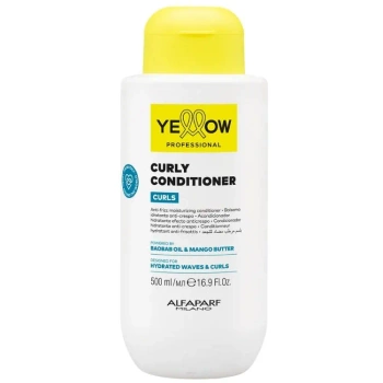 Alfaparf Yellow Curly Conditioner Curls, Odżywka do Włosów Kręconych, 500ml