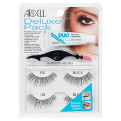 Ardell Deluxe Pack Zestaw Startowy Rzęsy Paski Naturalne 105 Klej Aplikator
