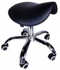 Calissimo Taboret Fryzjerski, Kosmetyczny, Siodło, Hoker Czarny Rodeo SD-W06