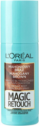 L'Oreal Magic Retouch Mahogany Brown, Spray Tuszujący Odrosty 75ml - mahoniowy brąz
