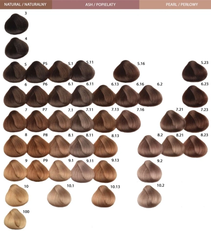 Montibello Cromatone Farba do Włosów, Cała Paleta 60ml