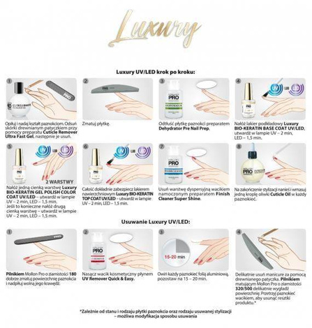 Mollon Pro Luxury Gel Polish Color Coat Lakier Hybrydowy 8ml - 06