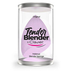 Clavier Gąbka do Makijażu łezka ŚCIĘTA, Tender Blender, Super Miękka, Fioletowa