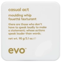 EVO Casual Act Moulding Whip, Krem Modelujący, Dodaje Tekstury i Elastycznego Utrwalenia, 90g